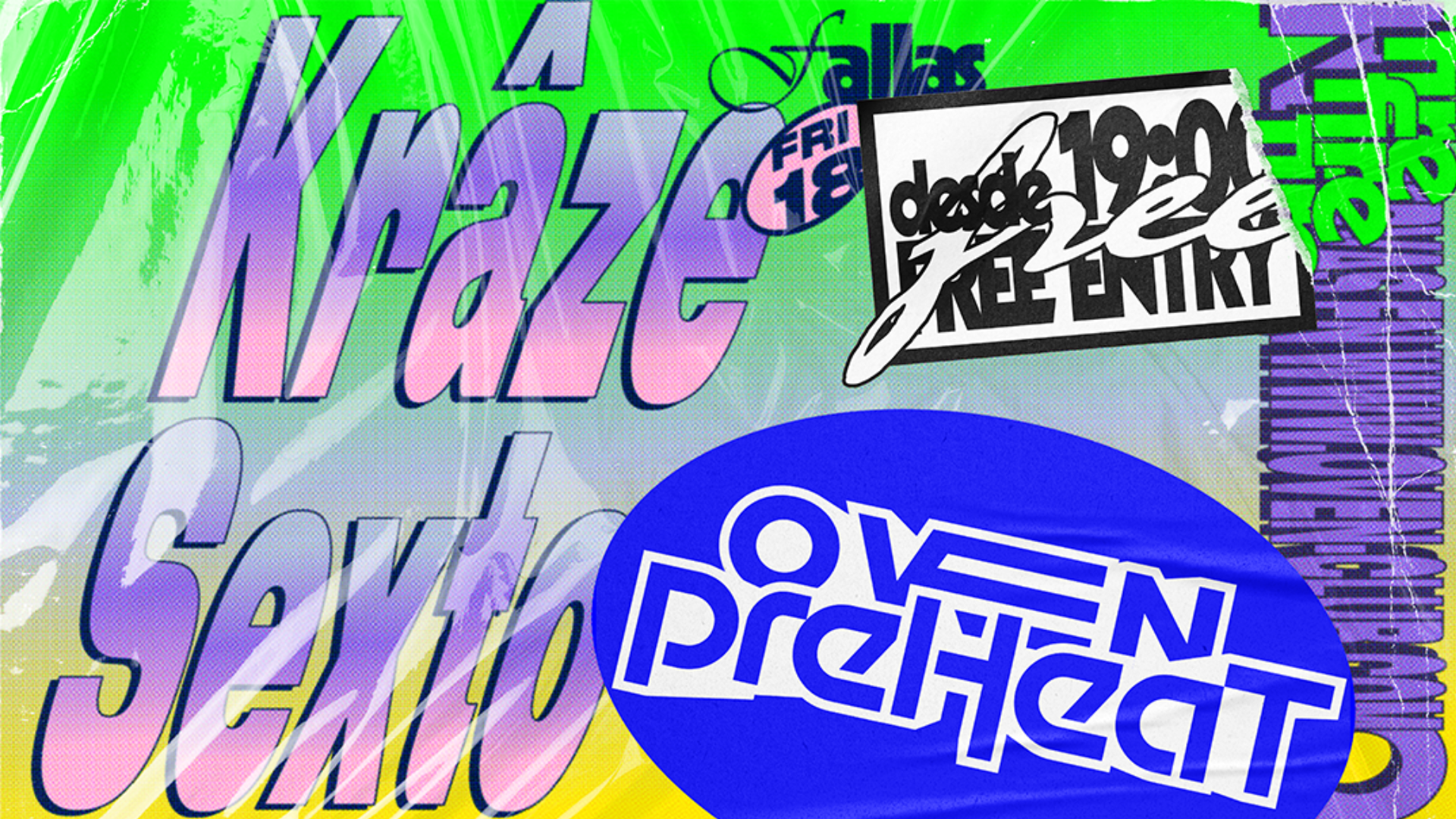 PRE-HEAT!  FALLAS: SEXTO & KRAZE image