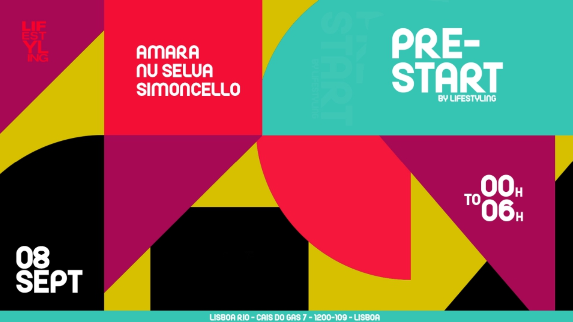 PRE-START by Lifestyling (Thursday 8th September) image