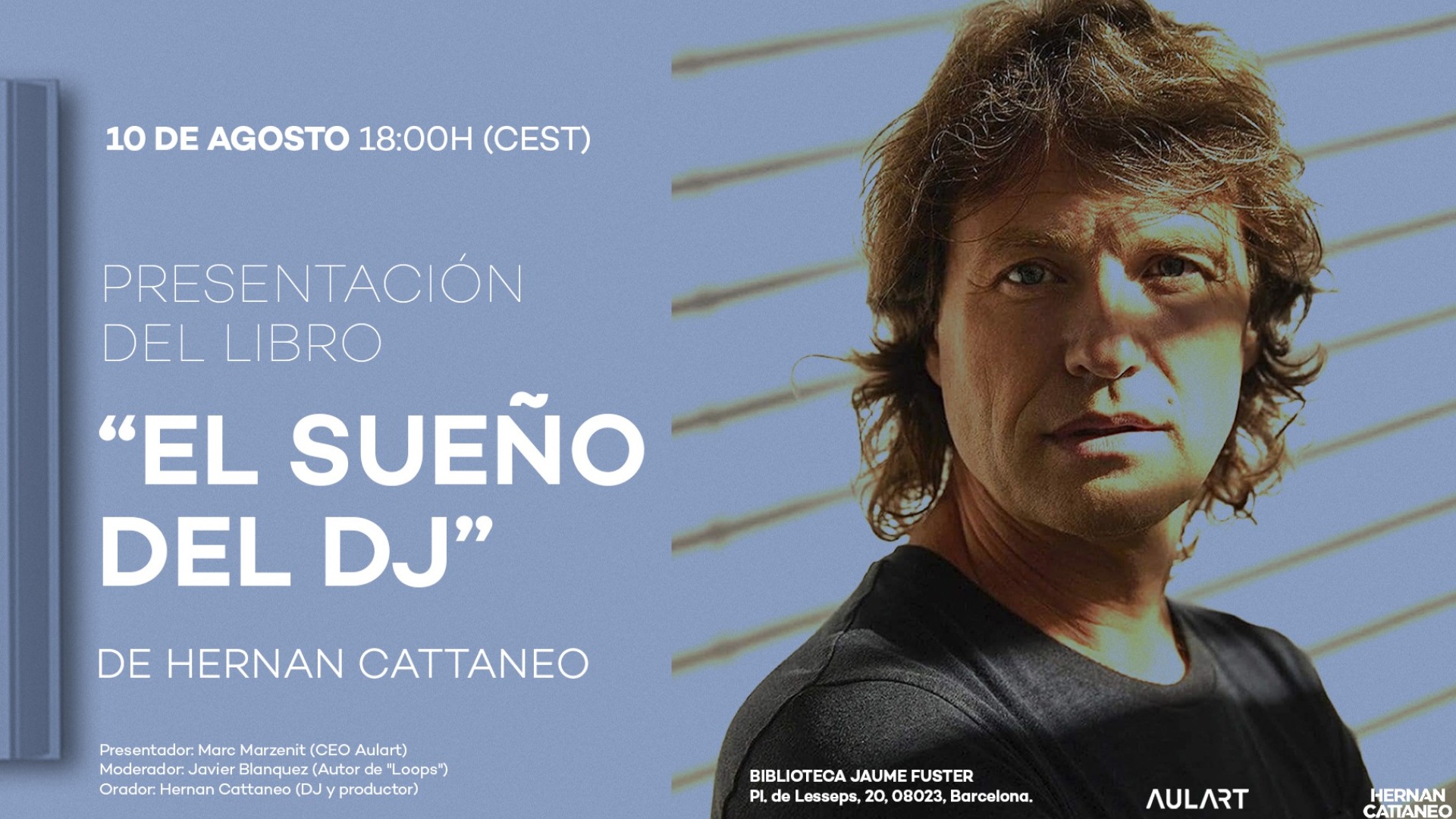 Presentación del libro 'El Sueño del DJ' de Hernan Cattaneo image