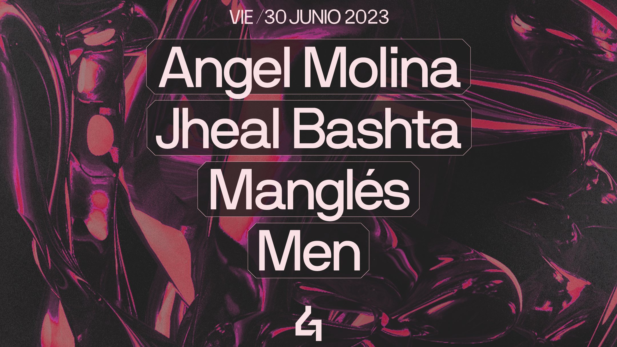 Presentación Lanna Festival (The garage of the bass valley) Angel Molina, Jheal Bashta, Manglés, Men image
