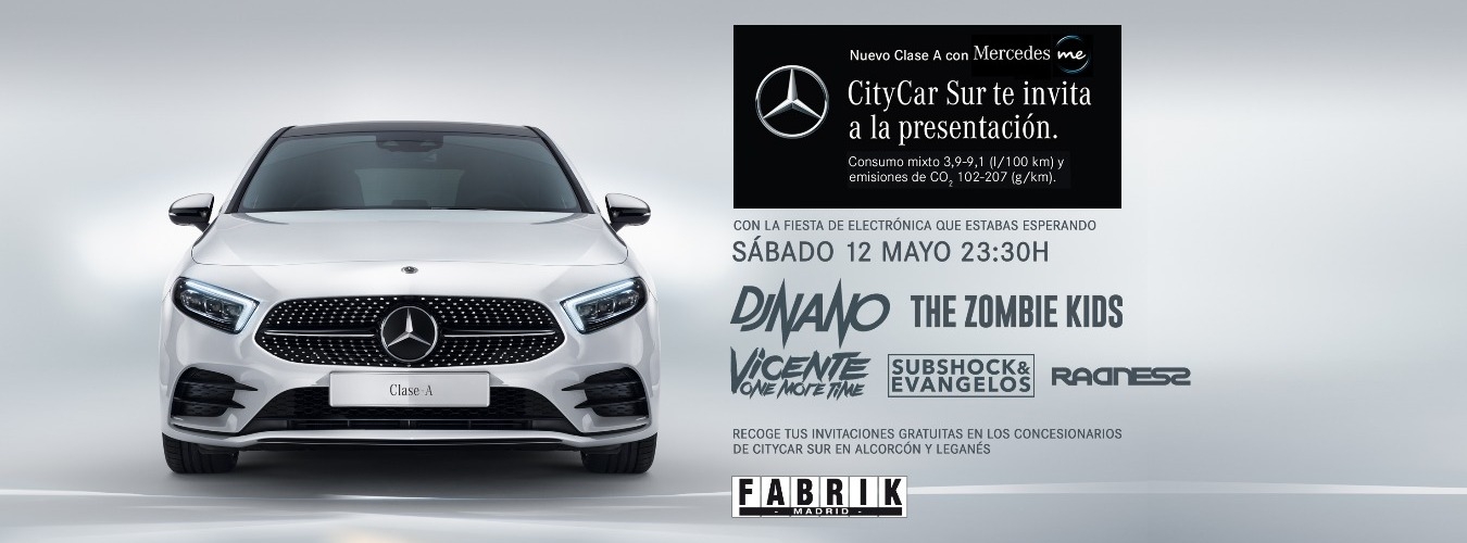 Presentación Mercedes Clase A - Dj Nano & The Zombie Kids image