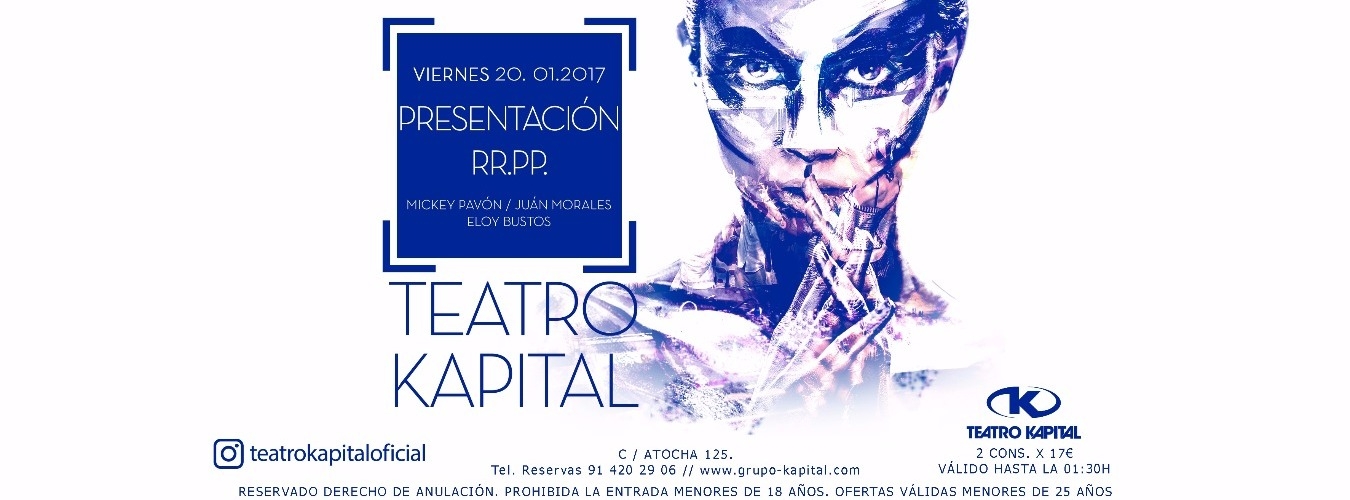 Presentación RR.PP || Teatro Kapital image