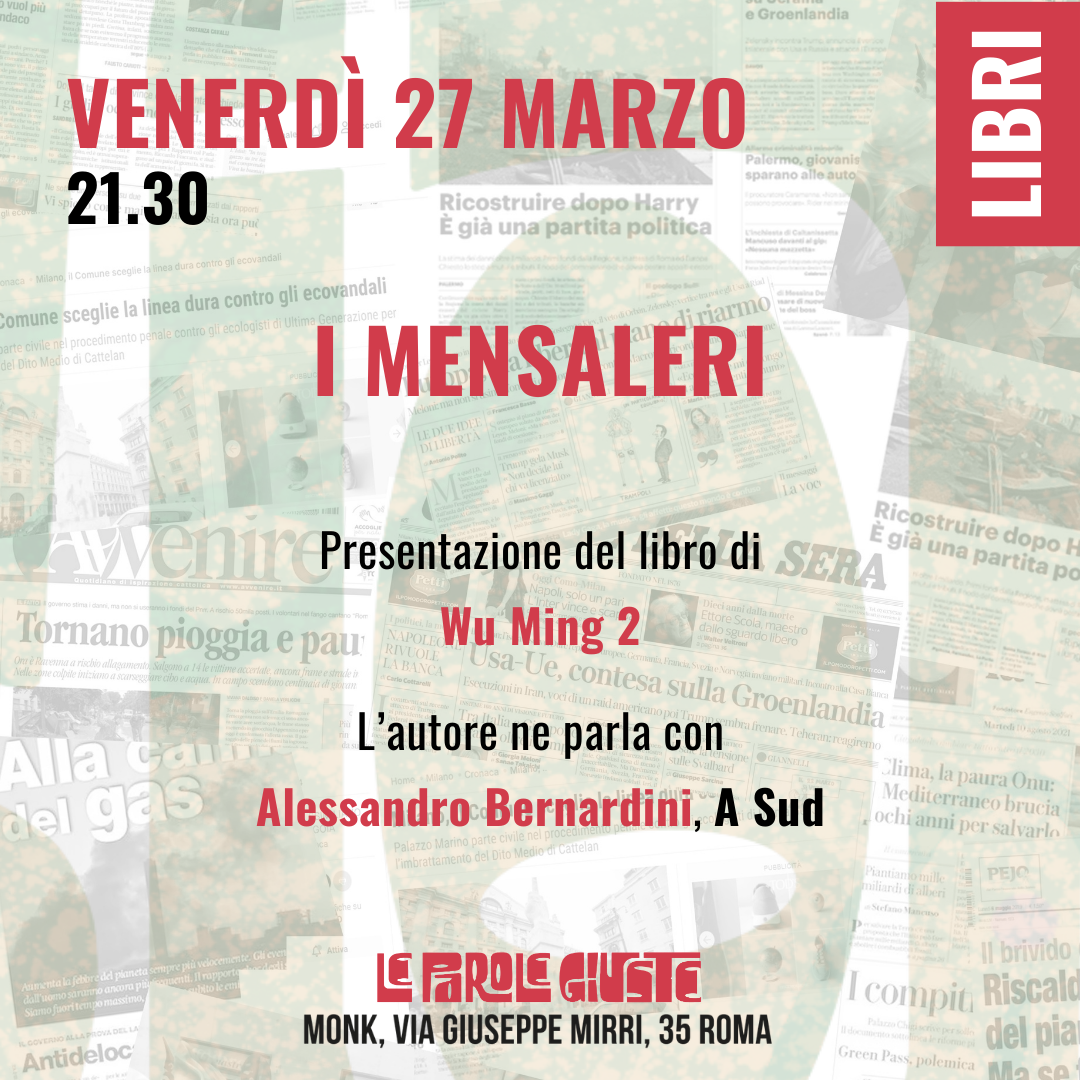 PRESENTAZIONE DEL LIBRO DI WU MING 2 // LE PAROLE GIUSTE