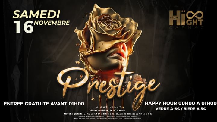 Cover for event: PRESTIGE