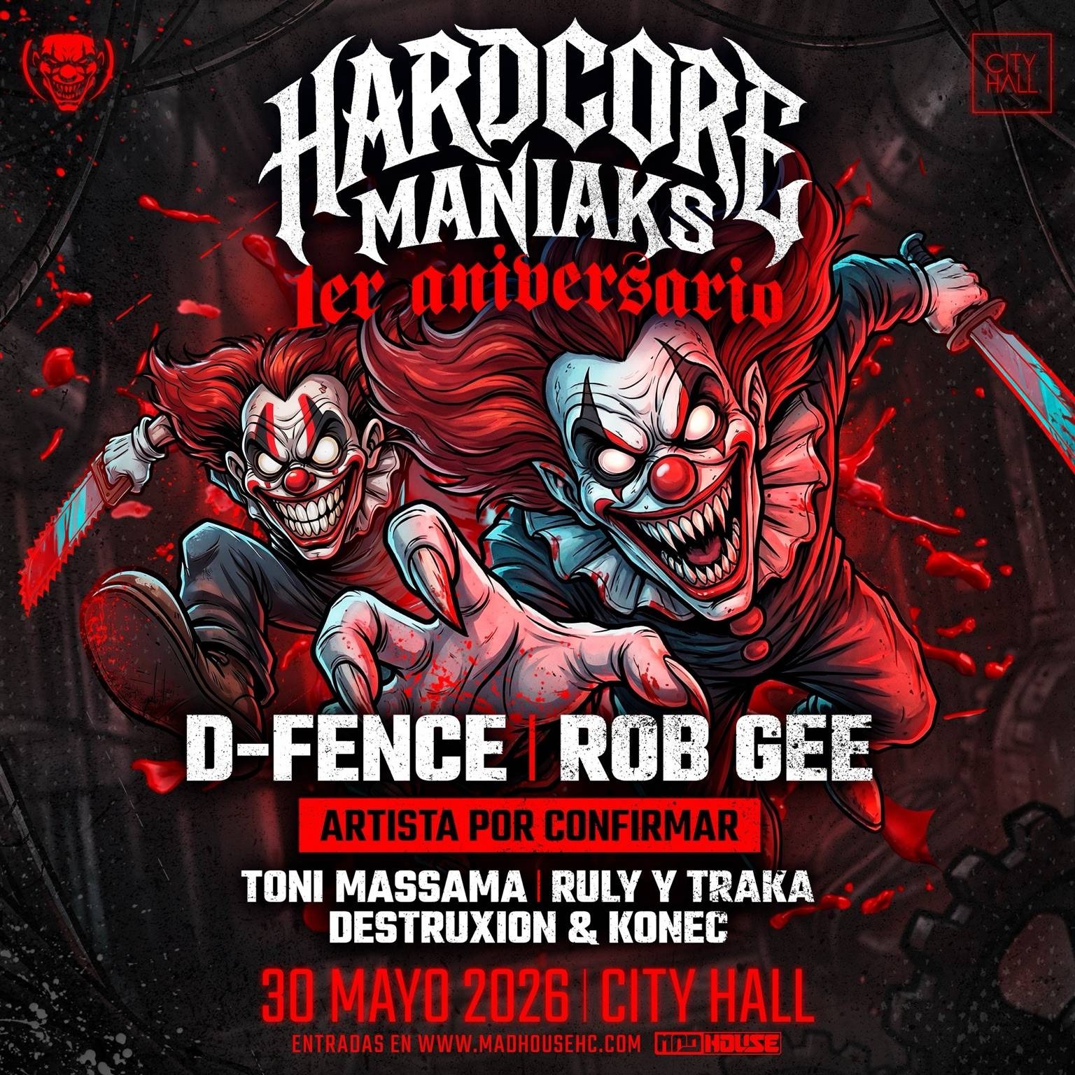 Primer Aniversario Hardcore Maniaks image