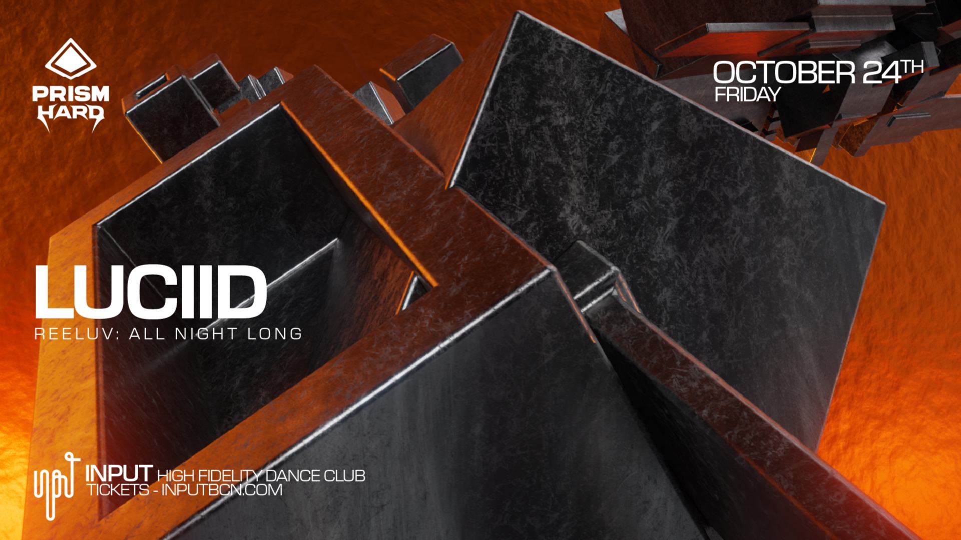 PRISM Hard pres. LUCIID All Night Long image