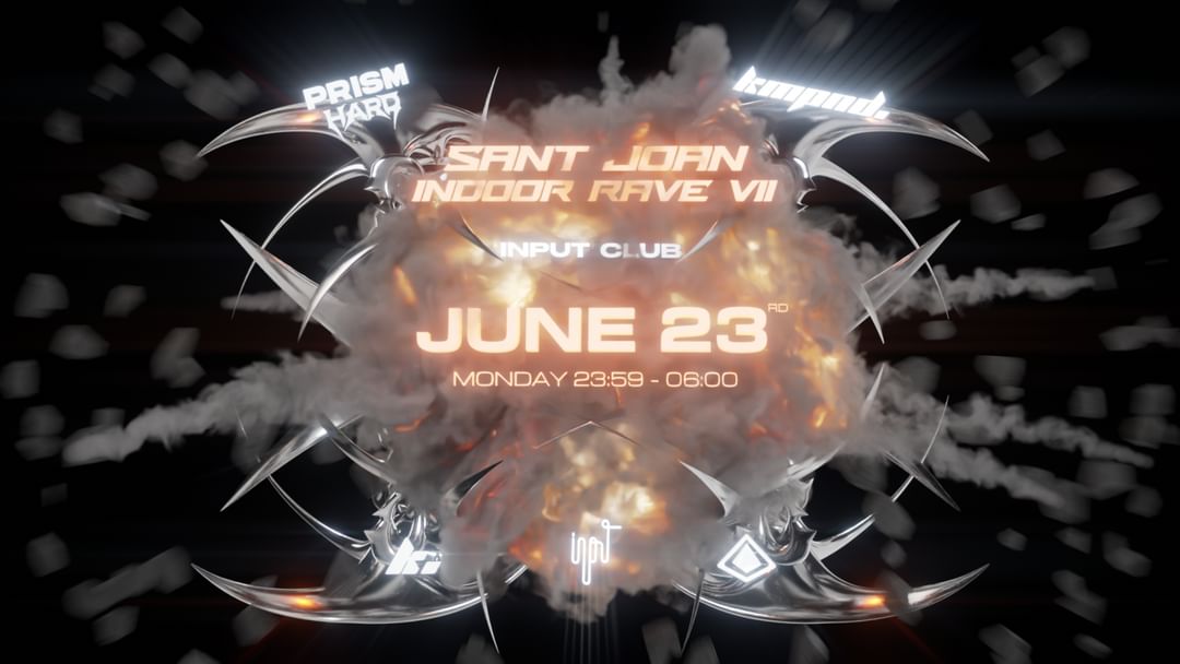 Cartel del evento PRISM & KOMPOUND pres. SUMMER INDOOR RAVE