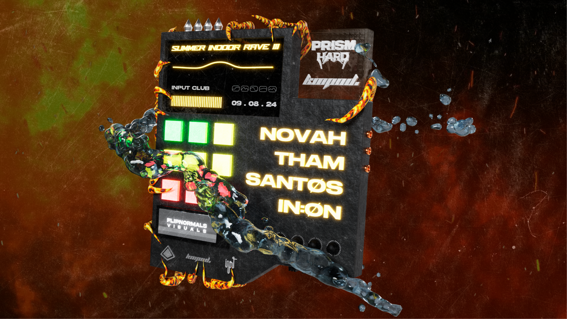 PRISM & KOMPOUND pres. SUMMER INDOOR RAVE