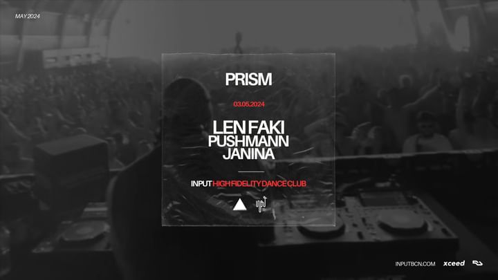 Cover for event: PRISM pres. LEN FAKI