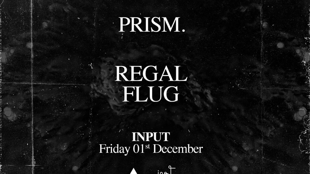 Copertina evento PRISM pres. REGAL