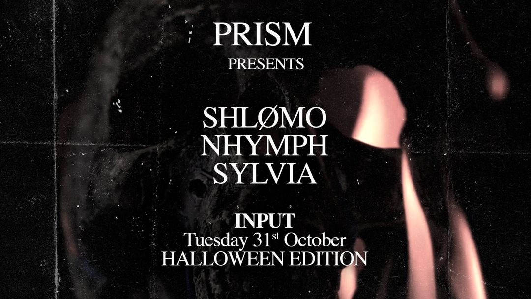Capa do evento PRISM pres SHLØMO