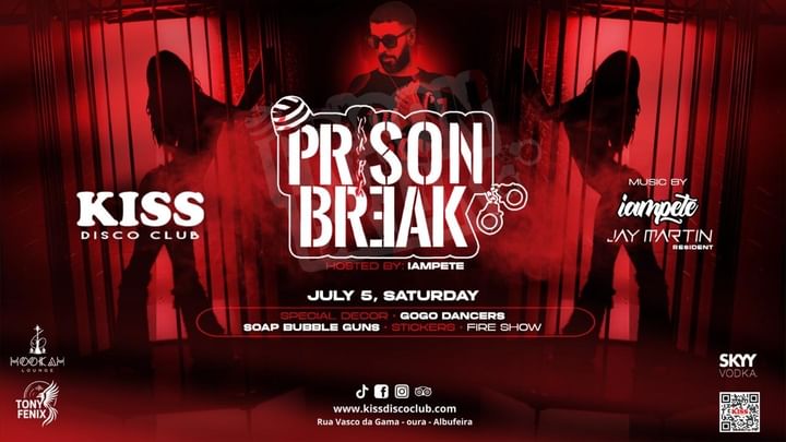 Cover for event: PRISON BREAK  // DJ IAMPETE