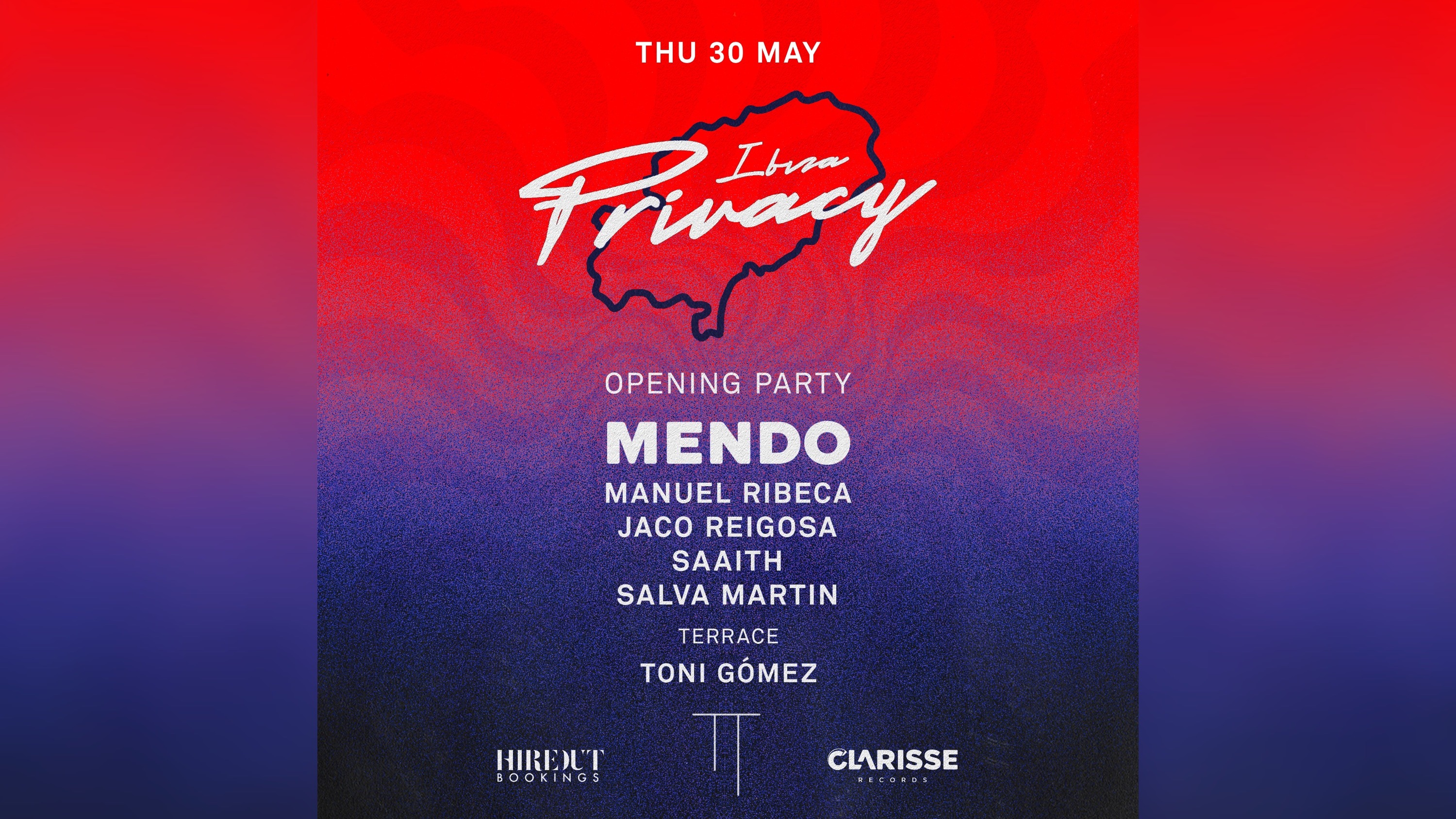 PRIVACY IBIZA Opening Party w/ Mendo image