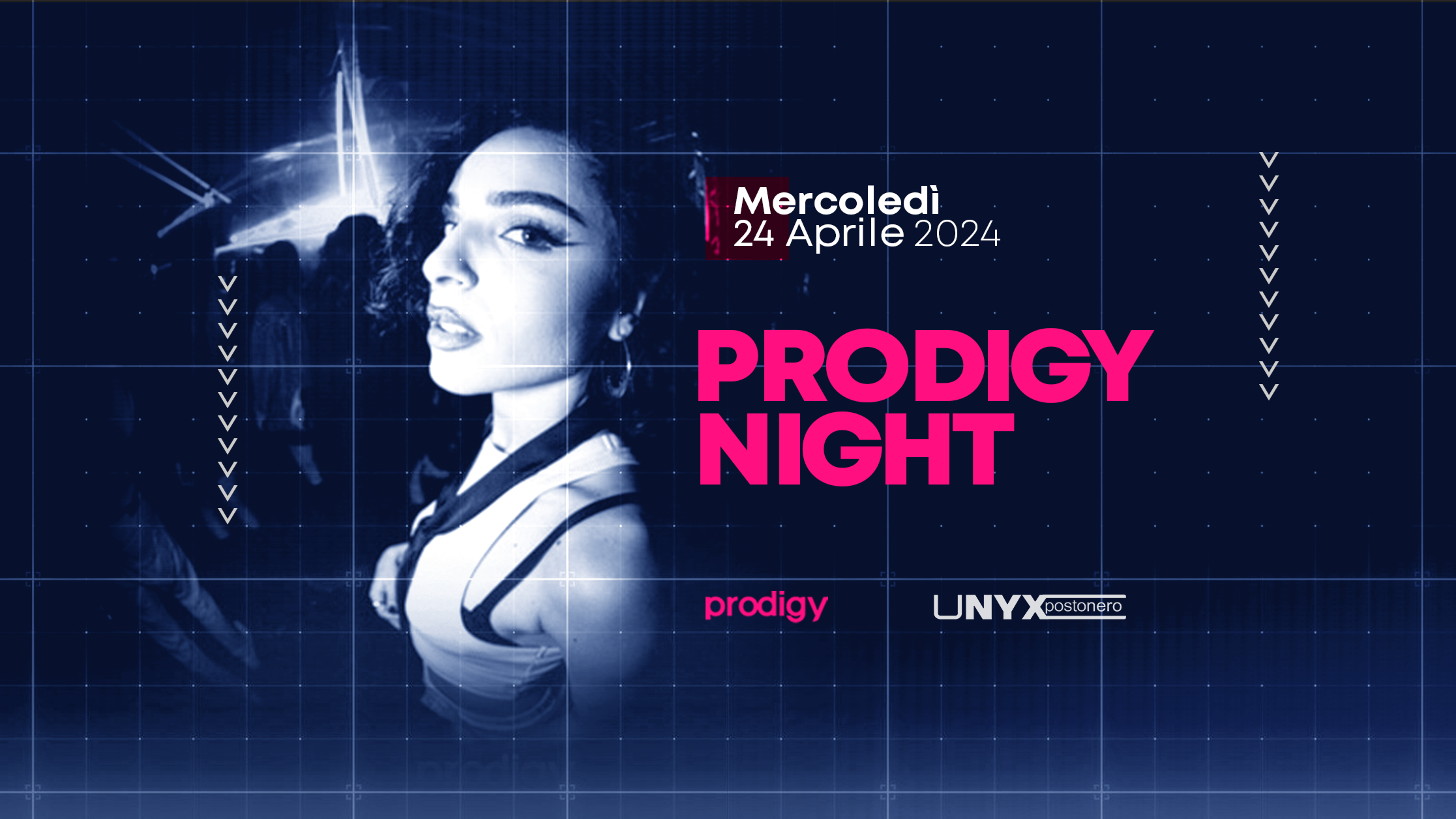 PRODIGY NIGHT - closing season | Mercoledì 24 Aprile