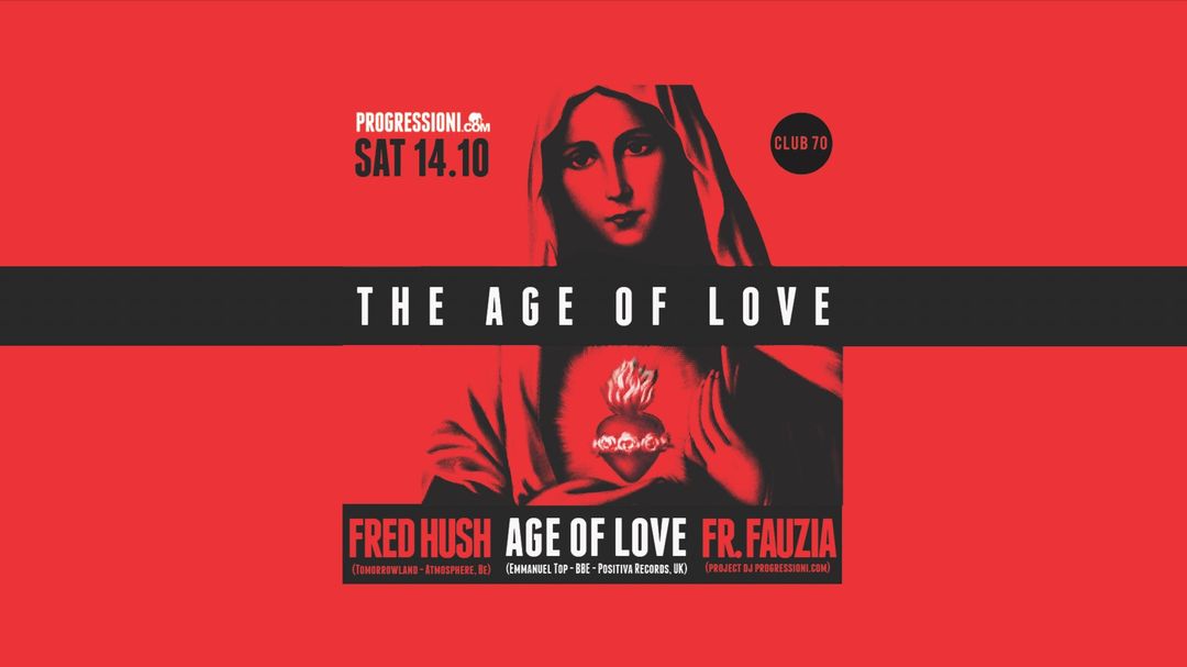 Copertina evento PROGRESSIONI.COM W/ AGE OF LOVE + FRED HUSH