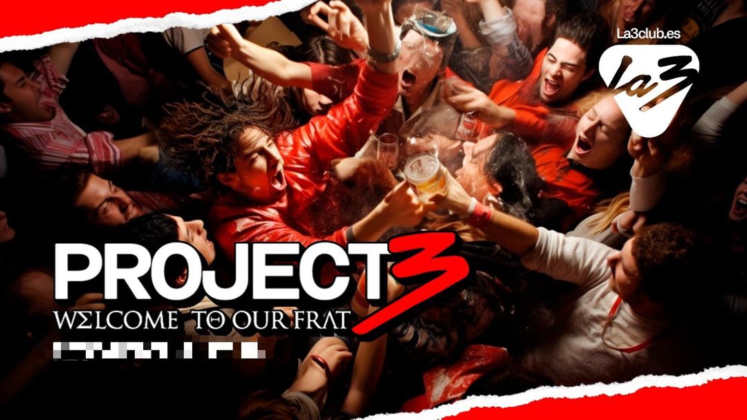 Copertina evento Project 3! Welcome to the fraternity