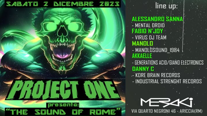 Cover for event: PROJECT ONE