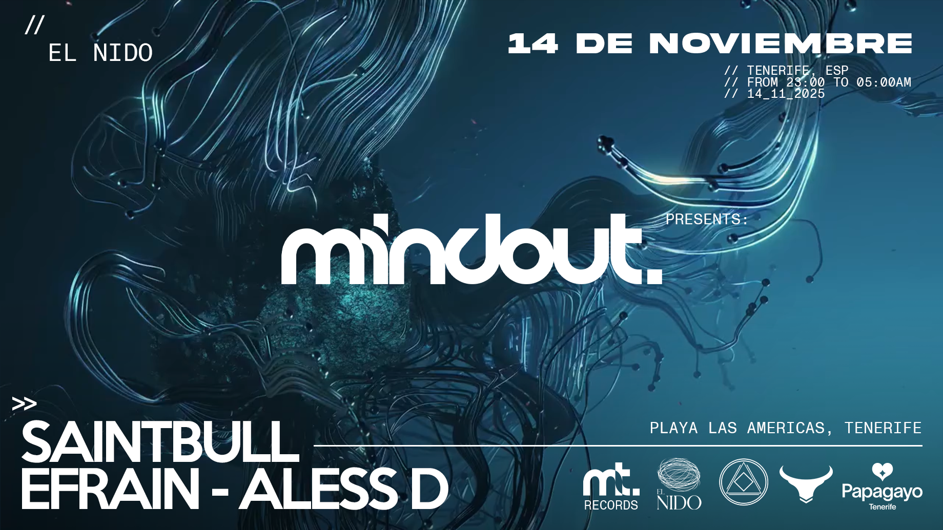 Mindout · Sala El Nido · Fri. 14th November 2025 image