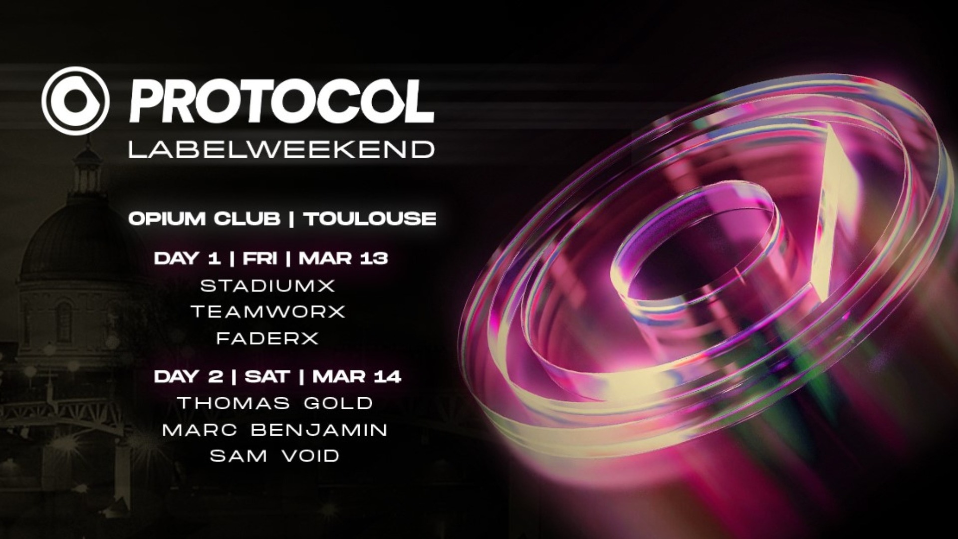 Protocol Labelweekend - Opium Club Toulouse image