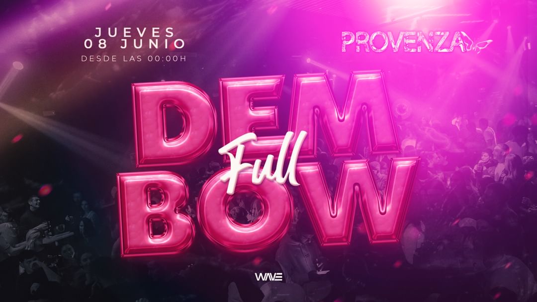 PROVENZA FULL DEMBOW-Eventplakat
