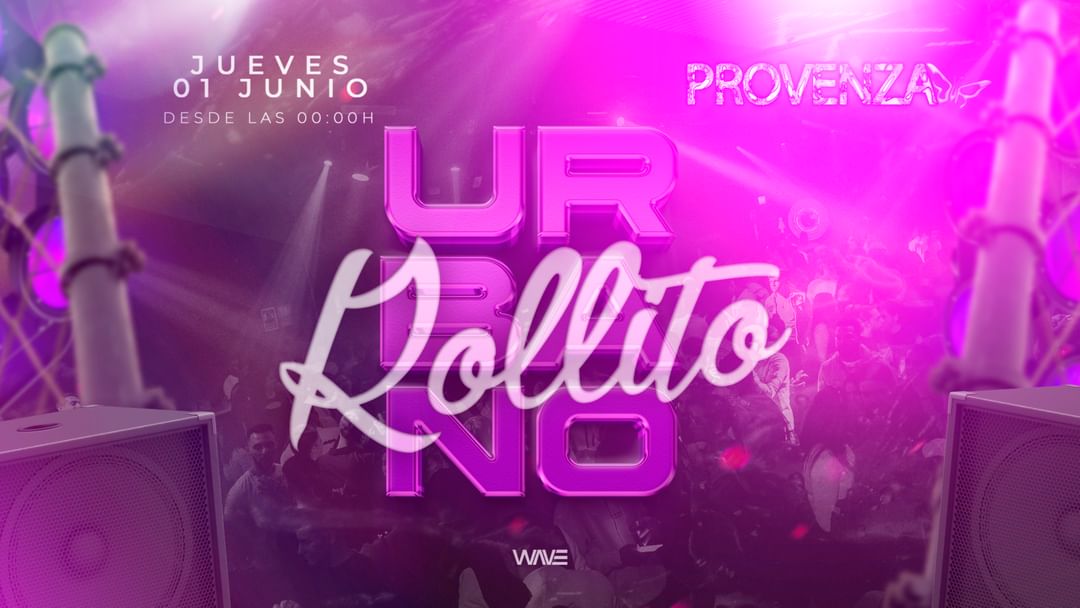Cartell de l'esdeveniment PROVENZA present ROLLITO URBANO