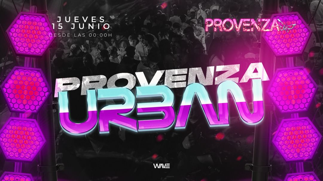 PROVENZA URBAN NIGHTS J15 event cover