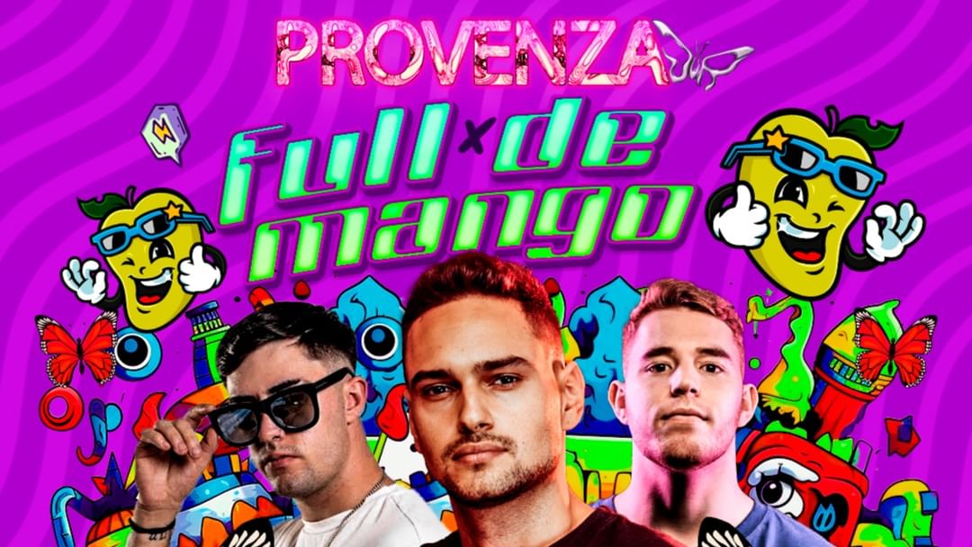 PROVENZA x FULL MANGO-Eventplakat