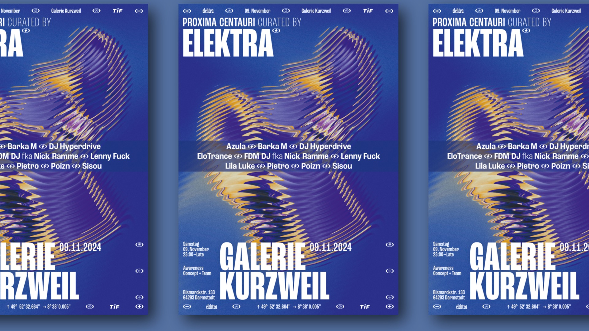 Proxima Centauri curated by Elektra w/ DJ Hyperdrive, EloTrance & more