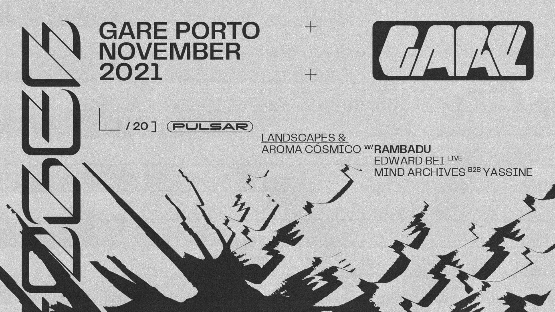 PULSAR * Landscapes & Aroma Cósmico_ RAMBADU + Edward Bei live + Mind Archives b2b Yassine image