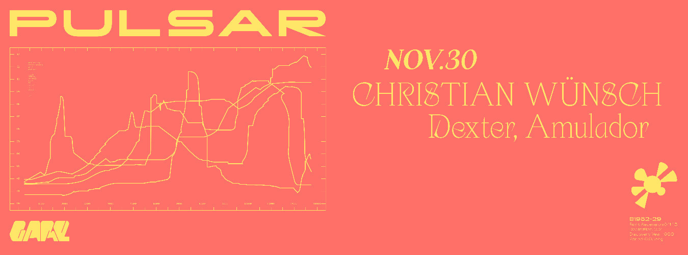 Pulsar w/ Christian Wünsch, Dexter, Amulador