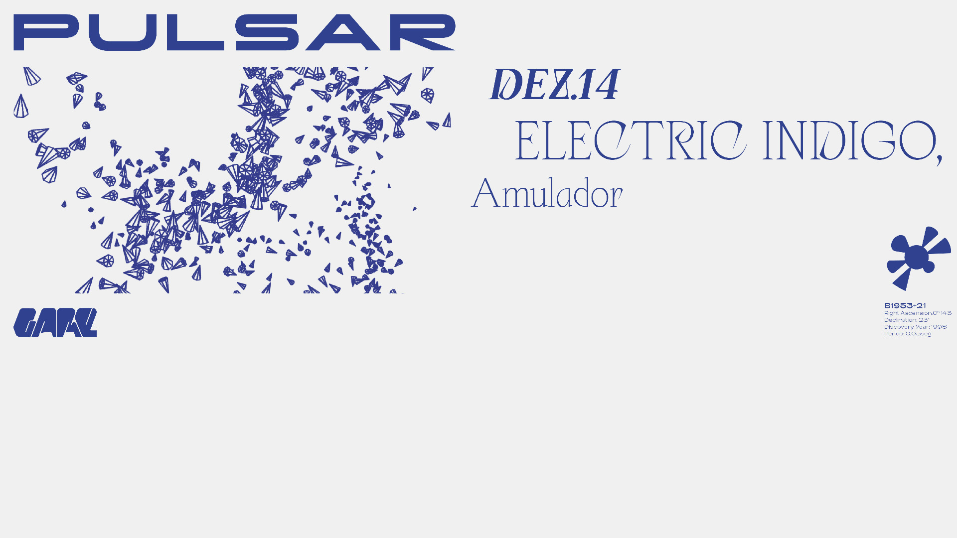 Pulsar w/ Electric Indigo, Amulador, DJ Lynce image