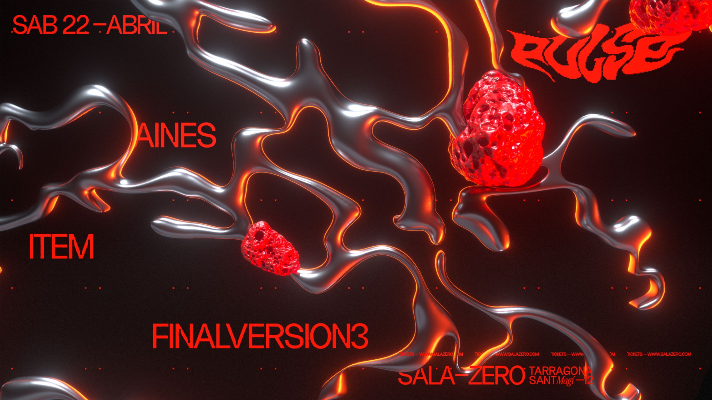 Pulse Club presenta: Aines & Finalversion3 image