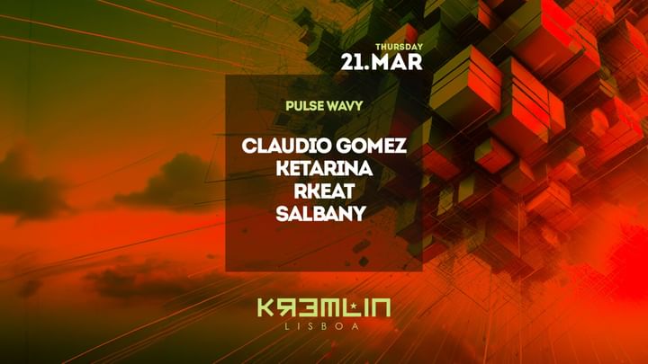 Cover for event: Pulse Wavy - Cláudio Gomez, Ketarina, Rkeat, Salbany 