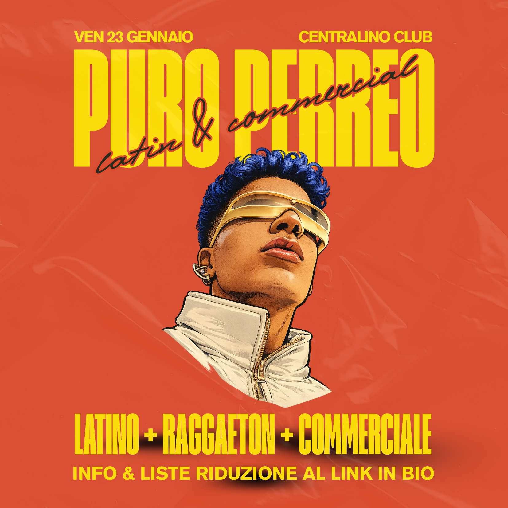 PURO PERREO - LATIN RAGGETON COMMERCIALE AL CENTRALINO CLUB image