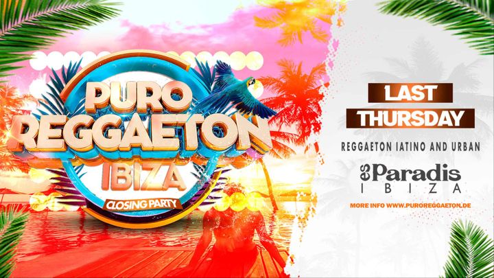 Cover for event: Puro Reggaeton - Closing Party