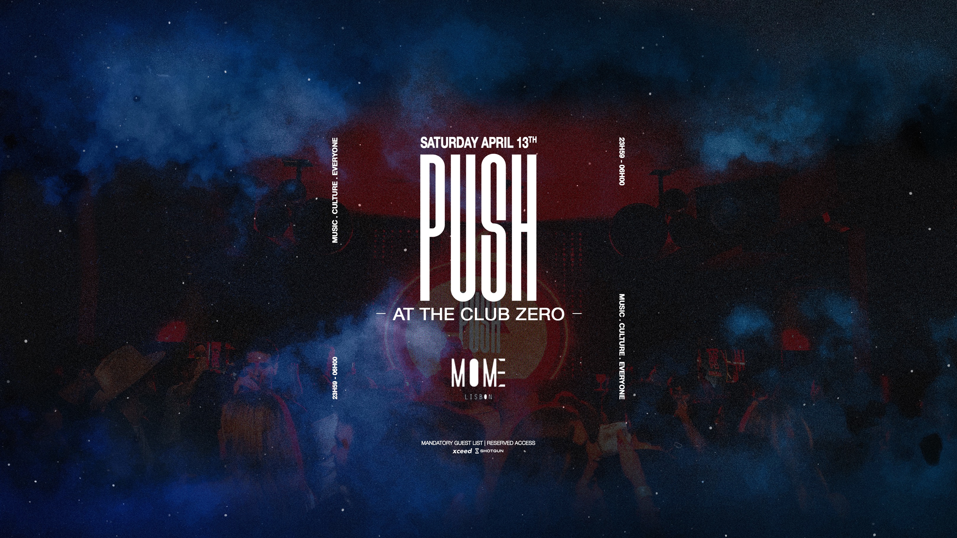 PUSH - At the Club ZERO! x MOME Club image