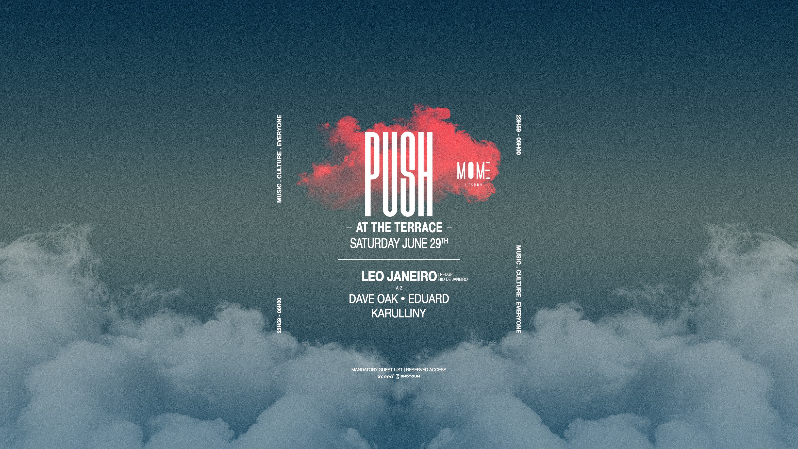 PUSH x MOME Club x At the Terrace! image