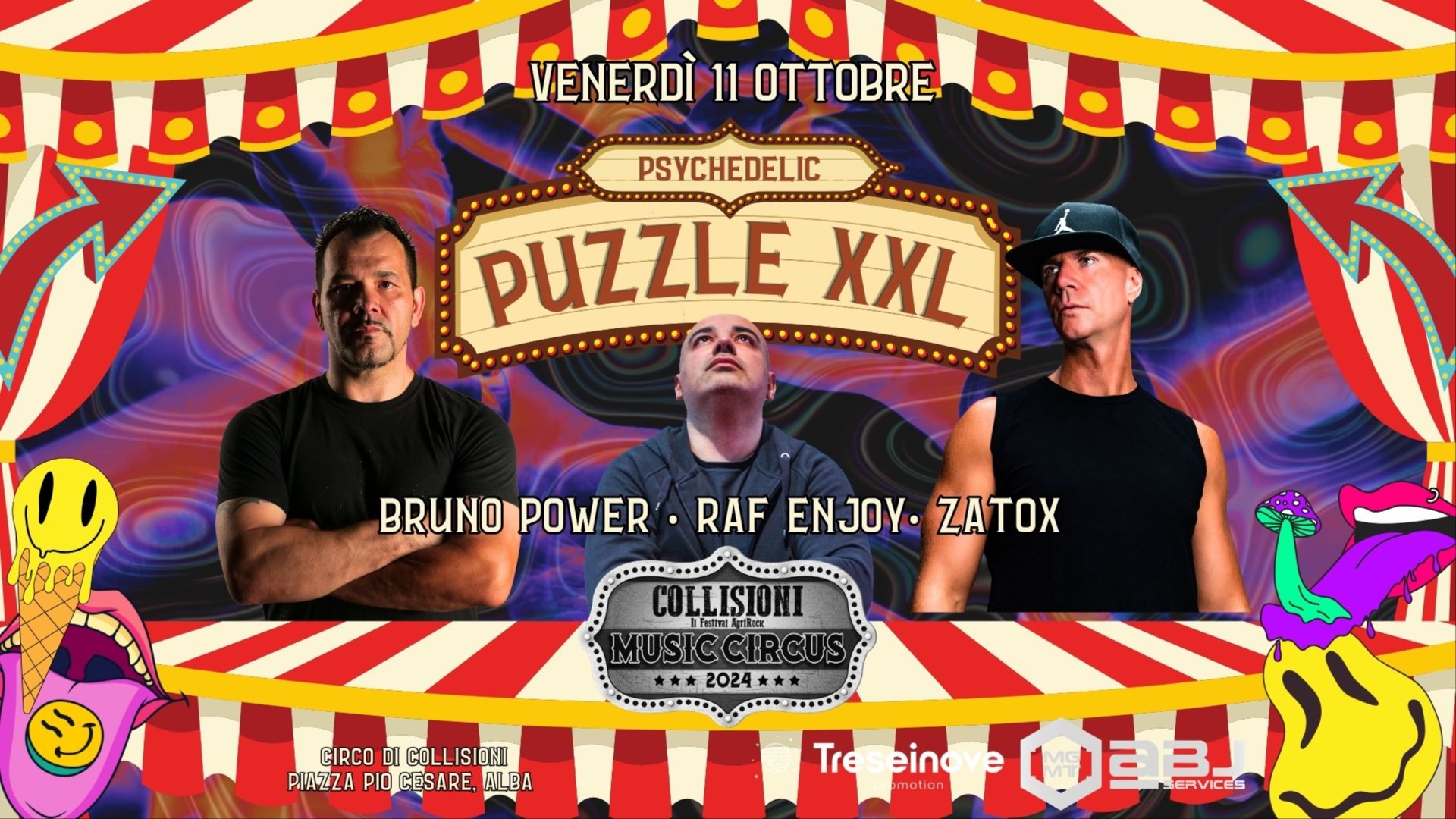 Puzzle 11.10 | w/ ZATOX, Bruno Power, Raf Enjoy | Collisioni Circus  image