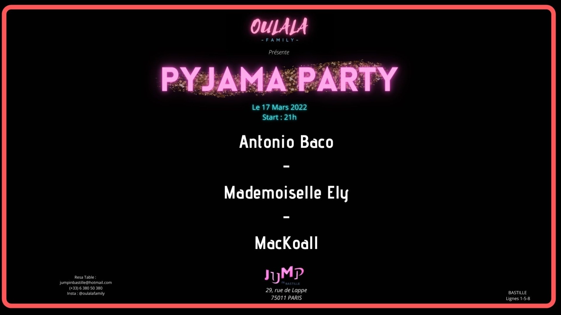 Pyjama Party By Oulala Family image