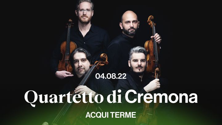 Cover for event: QUARTETTO DI CREMONA | Monferrato Classica 2022