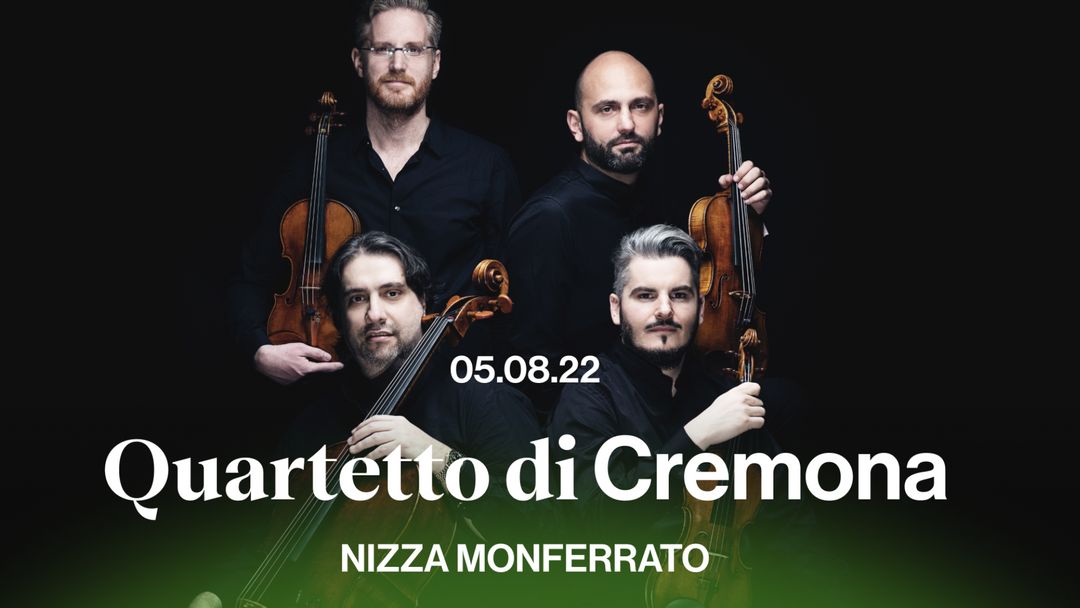 Cartel del evento Quartetto di Cremona | Monferrato Classica 2022