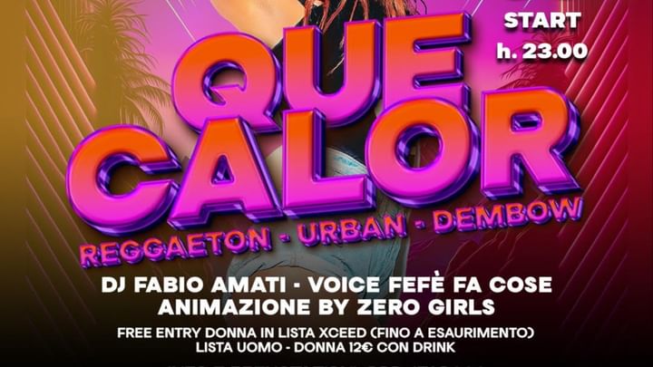 Cover for event: QUE CALOR - ATTO III