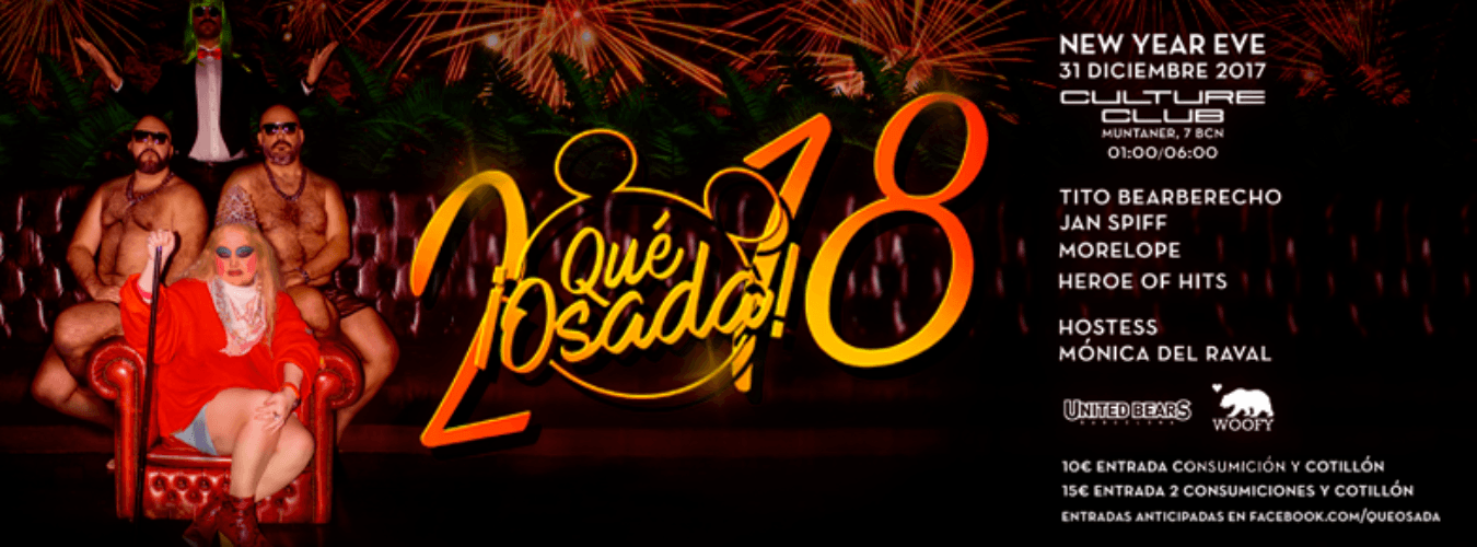 ¡Qué Osada! NEW YEAR EVE 2018 image
