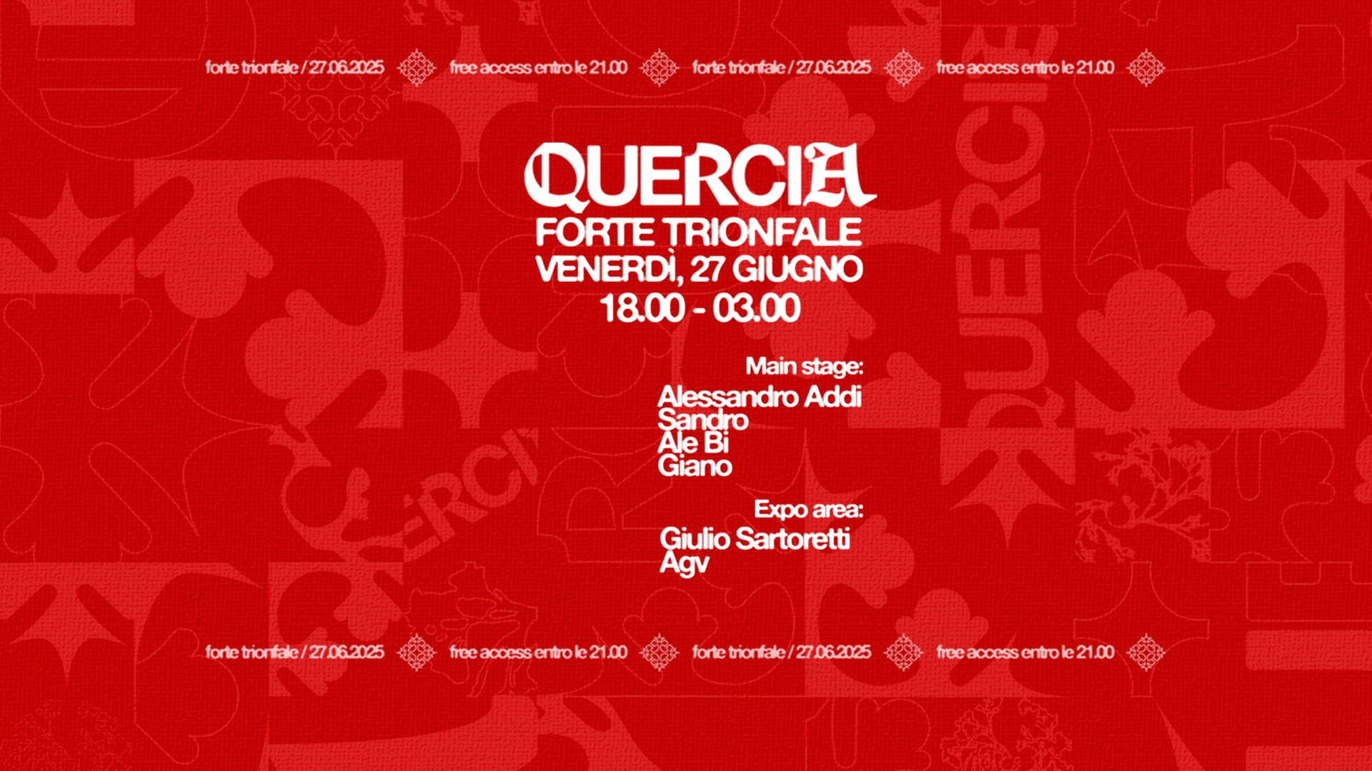 QUERCIA @ Forte Trionfale image