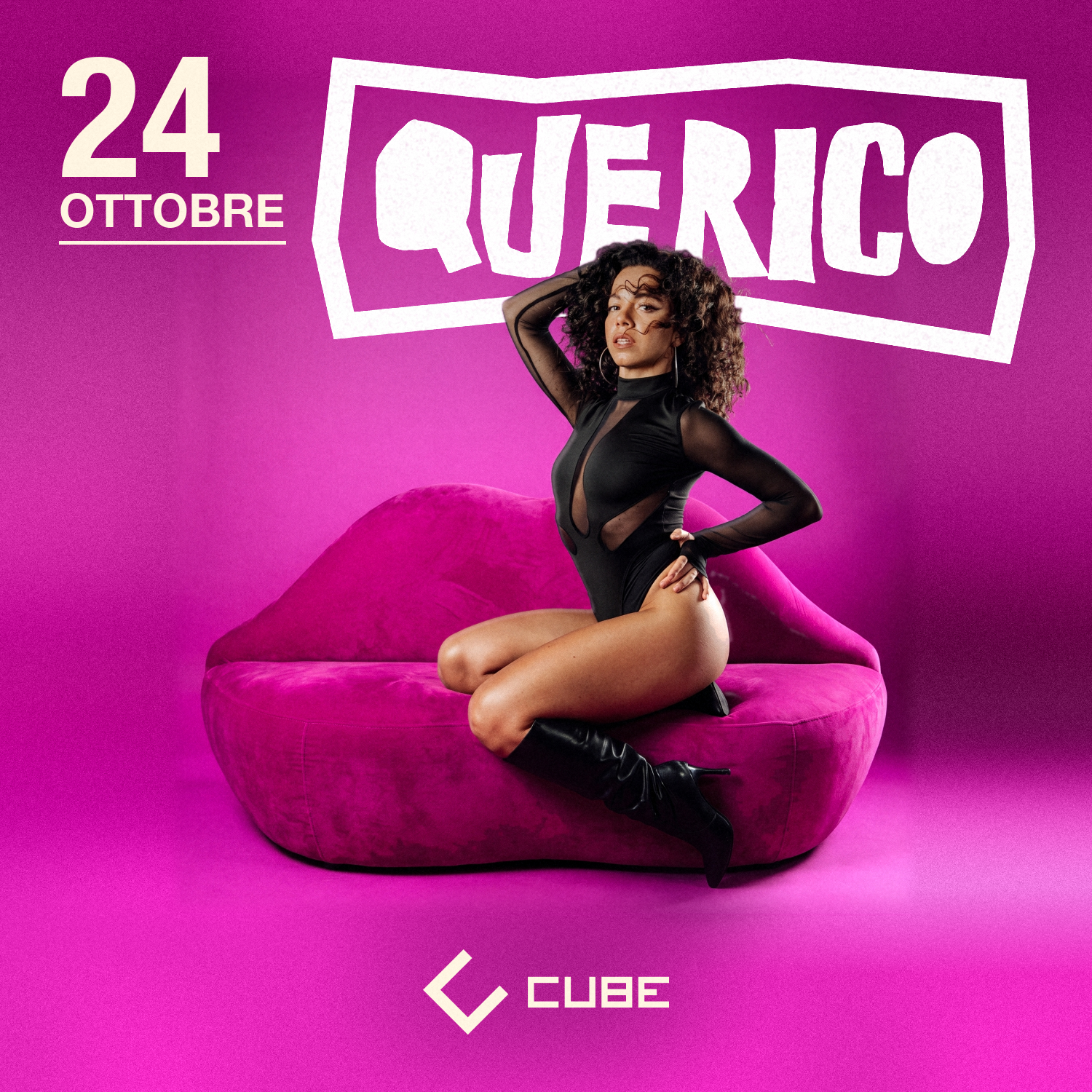 QUERICO 💋 | Sab. 24/10 | Cube Club