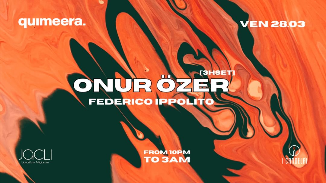 quimeera. pres. ONUR ÖZER + Federico Ippolito-Eventplakat