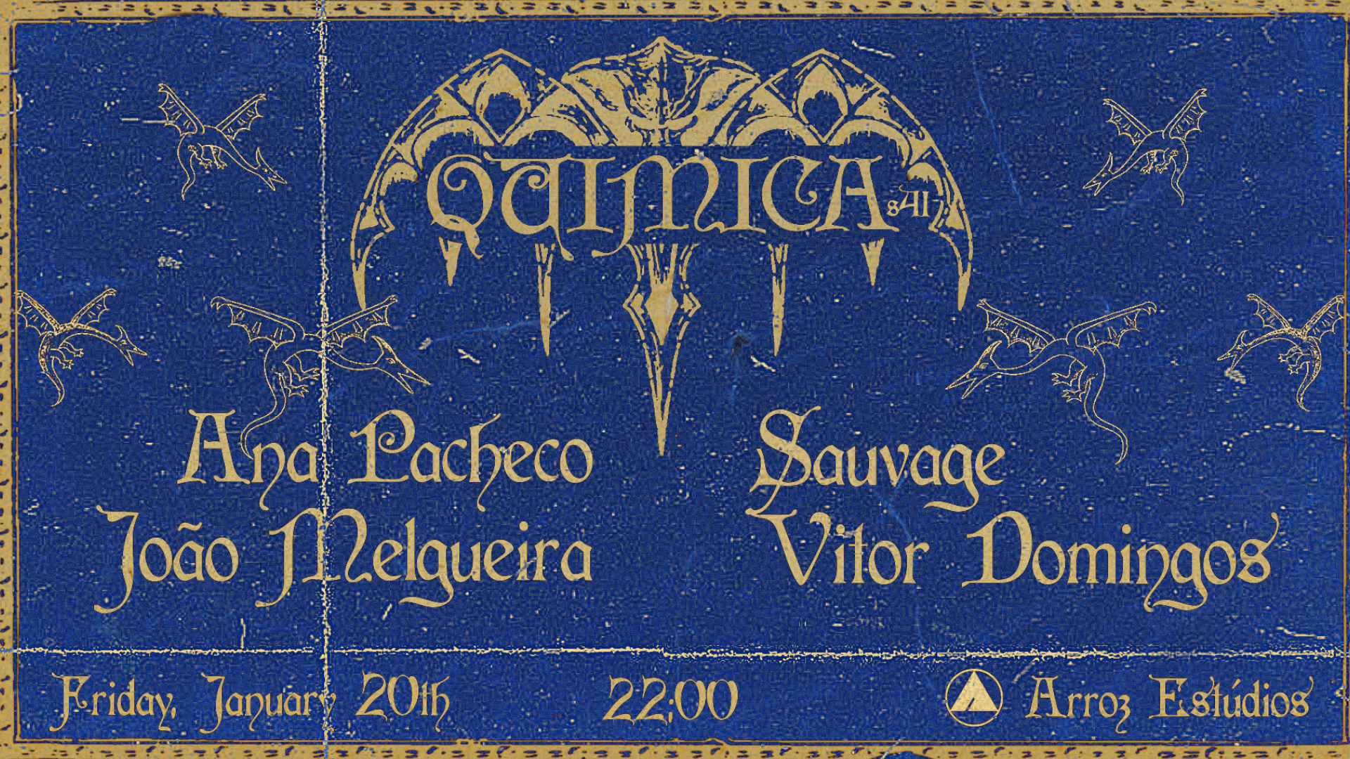 Química #41 with Ana Pacheco x Sauvage x João Melgueira x Vitor Domingos image