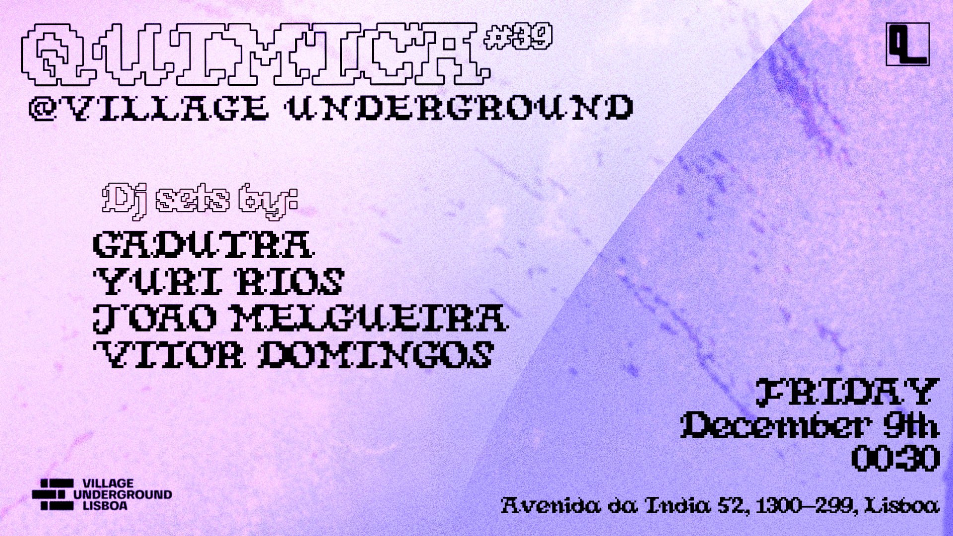 Química with Gadutra x Yuri Rios x João Melgueira x Vitor Domingos image