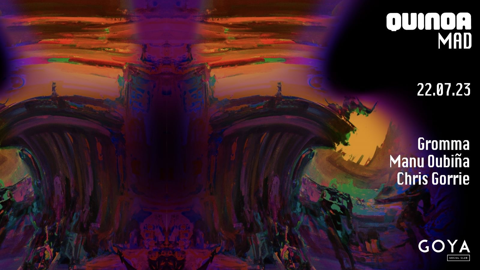 Quinoa Experience w/ Gromma & Manu Oubiña  image