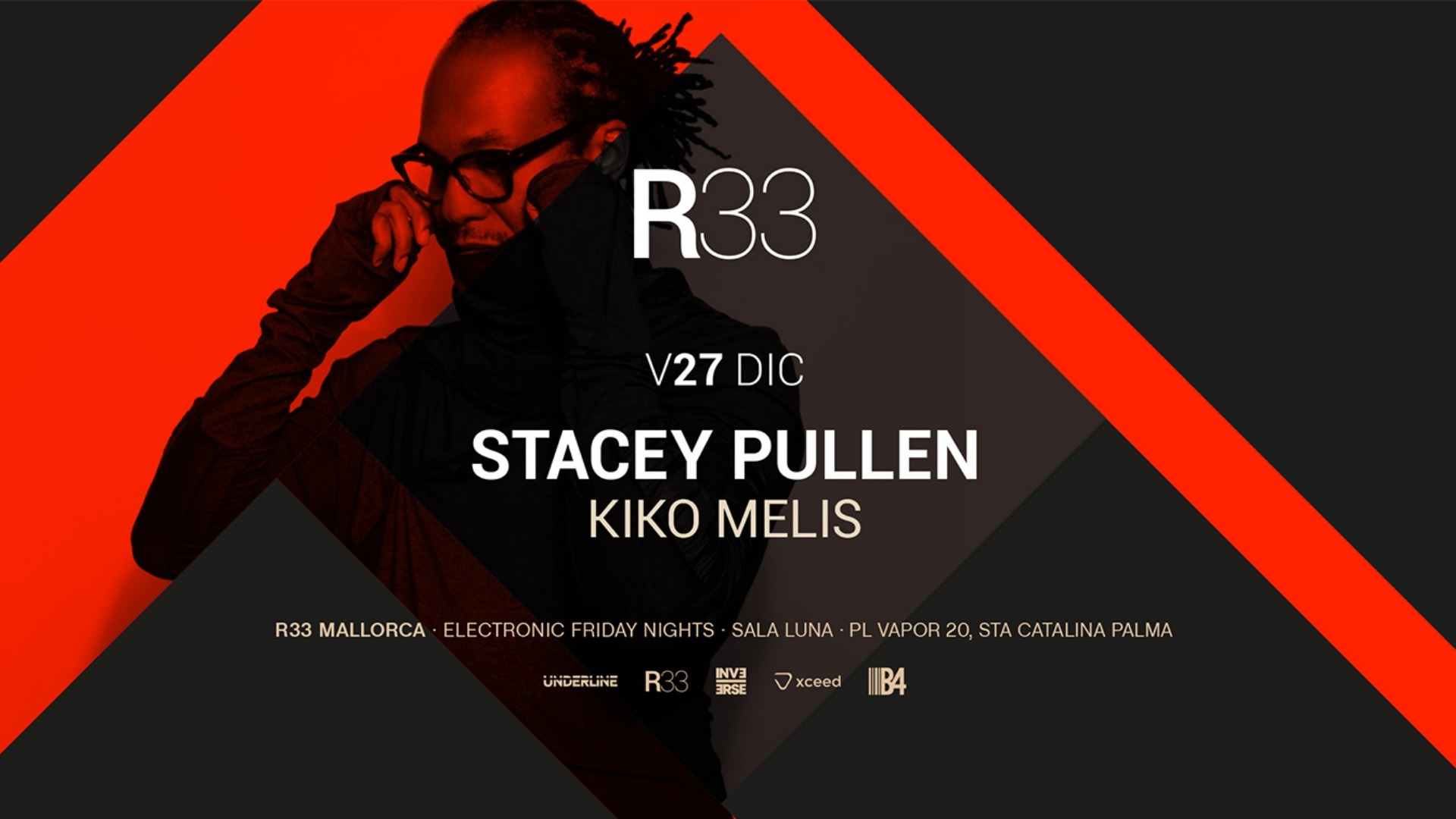 R33 Mallorca presenta: Stacey Pullen & Kiko Melis